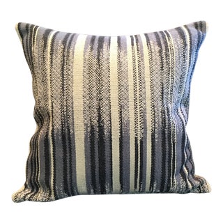 Scandinavian Inspired Woven Cotton Pillows For Sale