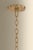 Hudson Valley Lighting Hudson Valley Lighting Omi 9 in. 1 Light Pendant in Patina Brass and Ceramic Ivory Crackle Finish For Sale - Image 4 of 8
