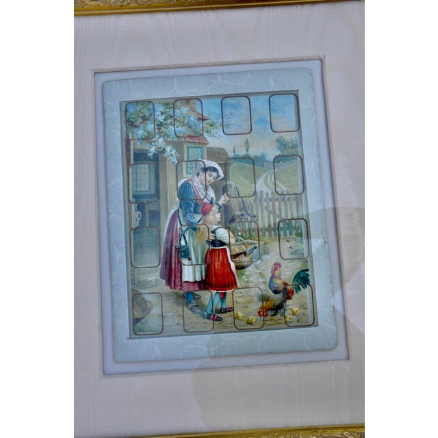 Antique Framed Puzzles - Set of 6 For Sale - Image 11 of 13