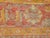 Antique Oushak Carpet, Handmade Turkish Oriental Rug, Saffron, Coral, Light Blue For Sale In New York - Image 6 of 17