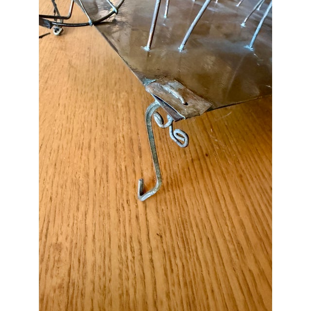 1960s Juan Luis Buñuel Kinetic Metal Sculpture Signed Brutalist Wire Assemblage Surrealist Art For Sale - Image 11 of 18