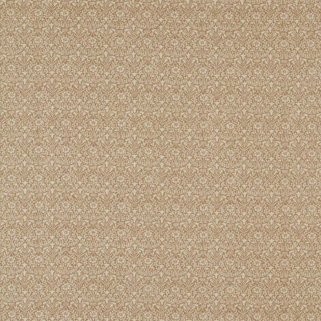 Morris & Co Bellflowers Fabric in Wheat - a Sample For Sale
