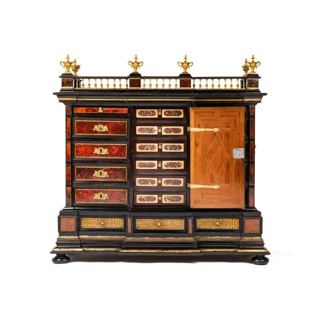 Collector’s Cabinet (Monetiere or Coin Cabinet) Naples, 17th century Collector’s cabinet, known as a monetiere, of...