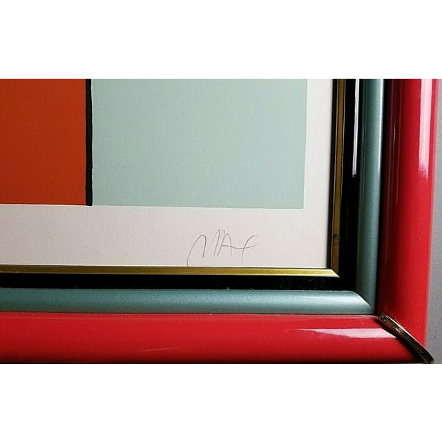 1980s Peter Max "Impressions Of A Landscape" Serigraph For Sale - Image 5 of 8