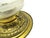 Early 20th Century Art Nouveau Brass and Glass Ceiling Lamp, Austria For Sale - Image 6 of 9