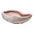 Vintage McCoy Pink and White Organic Bowl Serveware For Sale
