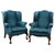 Antique Wing Back Lounge Chairs, 1920s, Set of 2 For Sale - Image 9 of 9