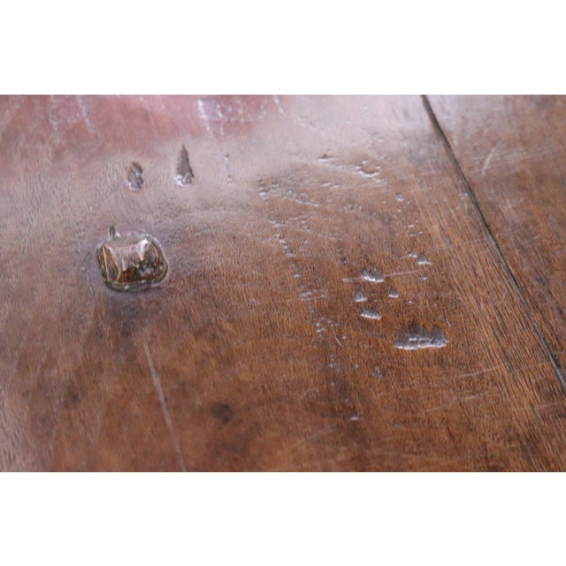 108-Inch Spanish Baroque Hand-Carved Walnut Console Table - 9-Foot Grand Hacienda Refectory For Sale - Image 18 of 18