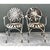Vintage Francois Carre Sunburst Metal Garden Chairs - A Pair For Sale In West Palm - Image 6 of 12