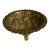 Mid 19th Century Antique Gilt Brass French Repousse Bowl For Sale