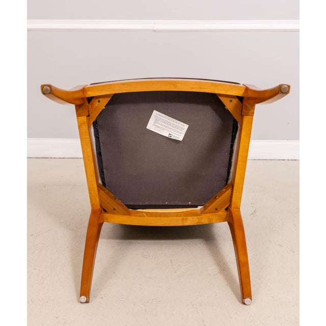 Set of 8 Hickory White Biedermeier Style Dining Room Chairs For Sale - Image 18 of 18