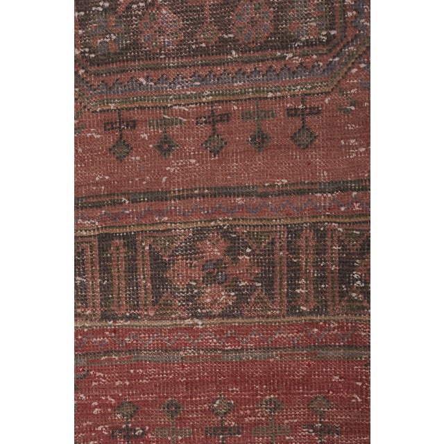 Light Pink Mid 20th Century Vintage Turkish Stair Runner 2'6'' X 23'7'' For Sale - Image 8 of 12