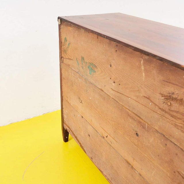 Vintage Italian Wooden Credenza For Sale - Image 12 of 14