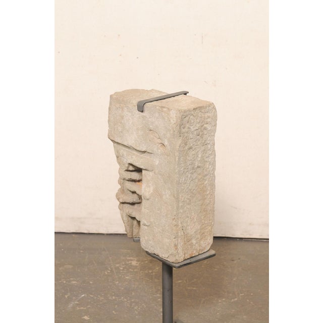 19th Century Spanish Carved Stone Architectural Fragment For Sale In Atlanta - Image 6 of 13