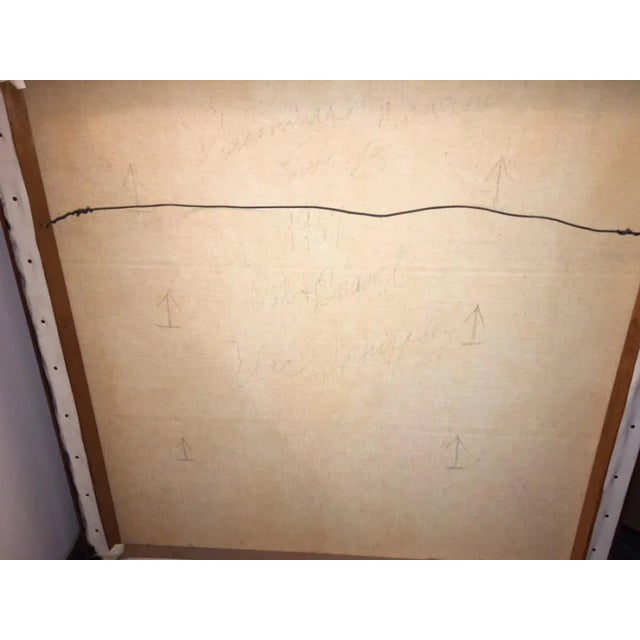 1970s Alec Murphy Modern Colorful Abstract Painting For Sale - Image 9 of 10