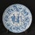Chinese Ceramic Plate,Qianlong Marked Blue and White Porcelain Plate Hand Painted Dragon Pattern For Sale In Seattle - Image 6 of 11