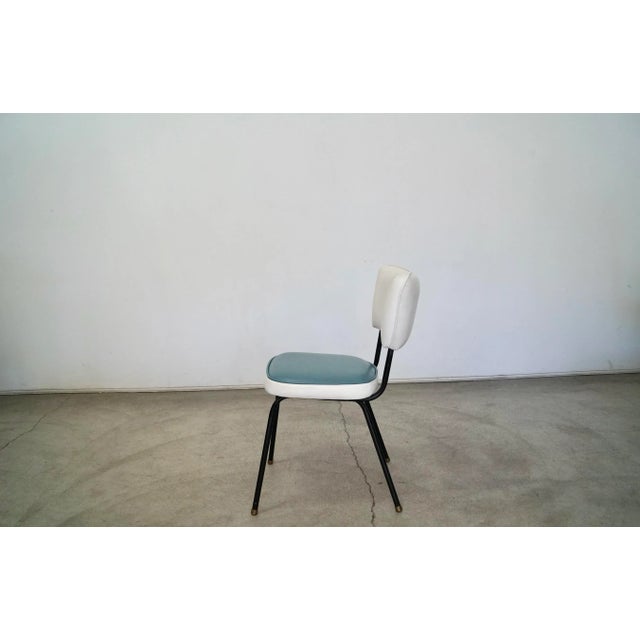 1950's Mid-Century Modern Leather Chair For Sale In Los Angeles - Image 6 of 13