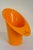 Large Vintage Orange Veuve Clicquot Champagne Bucket For Sale - Image 9 of 9