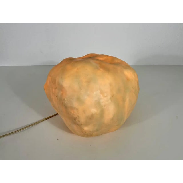 Plastic Moon Rock Table Lamp, Italy, 1970s For Sale - Image 9 of 10