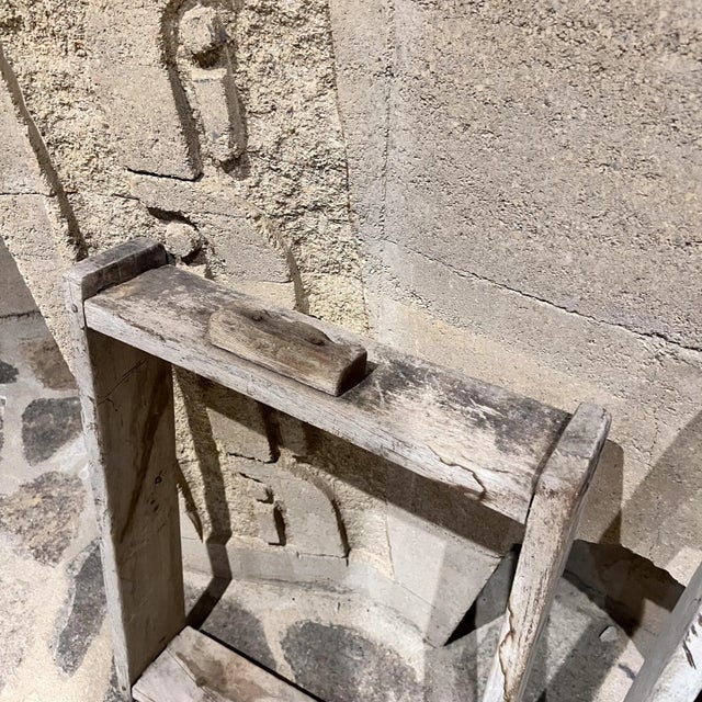 Rustic Vintage Two Wooden Adobe Brick Forms For Sale In San Diego - Image 6 of 7