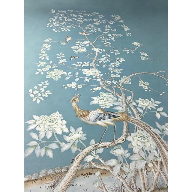 If you love the look of De Gournay wallpaper but not the price, this is for you. Gorgeous hand‑painted chinoiserie wall...