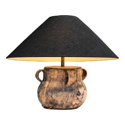 Large Vase Lamp from Vallauris, 1970s For Sale