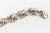 Vintage Sterling Silver Italian Hallmarked Twisted Chain Link Sculptural Collar Necklace For Sale - Image 11 of 12