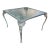 Vintage Woodard Style (Attributed To) Wrought Iron Grapevine Glass Coffee Table For Sale