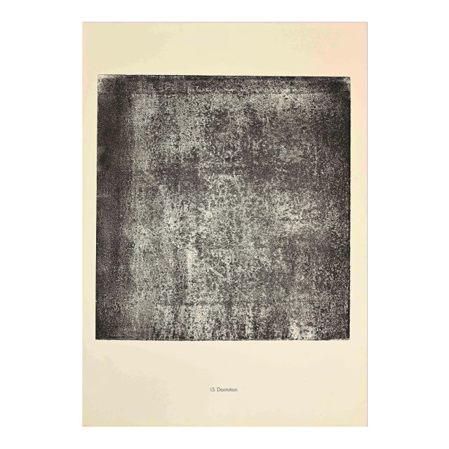 Jean Dubuffet, Dormition, Lithograph, 1959 For Sale