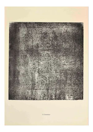 Jean Dubuffet, Dormition, Lithograph, 1959