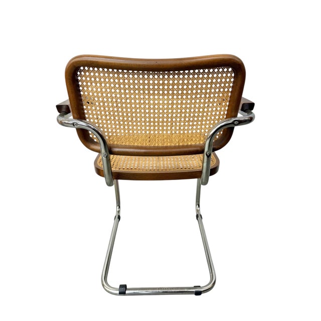 Vintage Italian Modern Cesca Dining Chairs - Set of 4 For Sale In Philadelphia - Image 6 of 12
