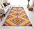 Woven in the Mediterranean region of Anatolia during the 1960s, this exceptional Barak tribe flatweave kilim exemplifies...