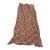 Large Vintage Malian Brown & White Cotton Mud Cloth Textile 87" For Sale