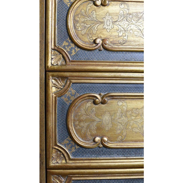 Mid Century Italian Neoclassical Revival Gold Leaf Sideboard by Mastercraft For Sale - Image 12 of 13