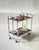 Mid-Century Chrome Folding Serving Trolley, Germany, 1950s For Sale - Image 9 of 10