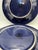 Bordallo Pinheiro, Portugal Cobalt Blue Grapevine Collection Luncheon Plate, Set of 2 For Sale In Washington DC - Image 6 of 8