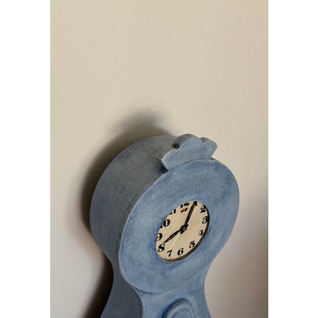 Miniature Mora Grandfather Clock, 1880s For Sale - Image 6 of 7