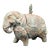 1960s Chinese Cast-Metal Elephant Ritual Jar For Sale