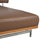 Model 24/7 Corner Sofa and Ottoman in Brown Leather, Wood and Chrome from Joop, Set of 2 For Sale - Image 15 of 18