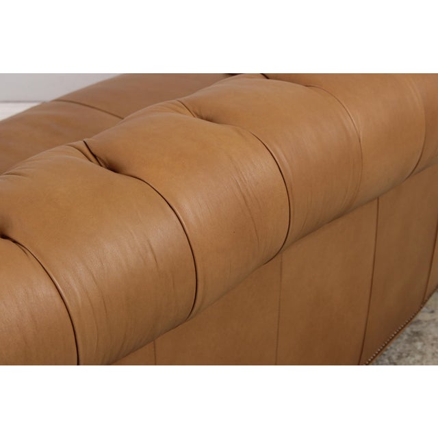 Maitland Smith Ra-324 Washington Leather Sofa For Sale - Image 14 of 18
