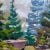 Realism Walking Through Deep Dark Woods Over Granite Rocks Original Oil Painting by David Beynon Pena For Sale - Image 3 of 6