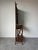 Vintage Maitland-Smith English Style Burnt Bamboo Hall Tree / Coat Rack With Mirror/Sold For Sale In Miami - Image 6 of 12