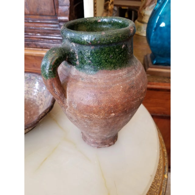 Antique Rustic Clay Vessels - Set of 2 For Sale - Image 4 of 12
