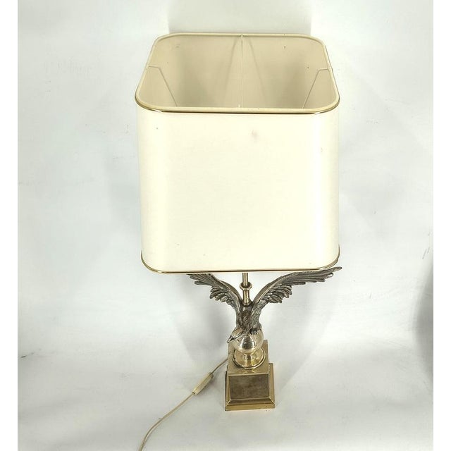 Nikkel Eagle Table Lamps by Loevsky and Loevsky, 1970s, Set of 2 For Sale - Image 12 of 18
