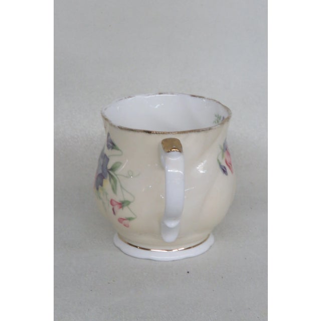 Crownford Queens Bone China July Teacup England For Sale - Image 4 of 12