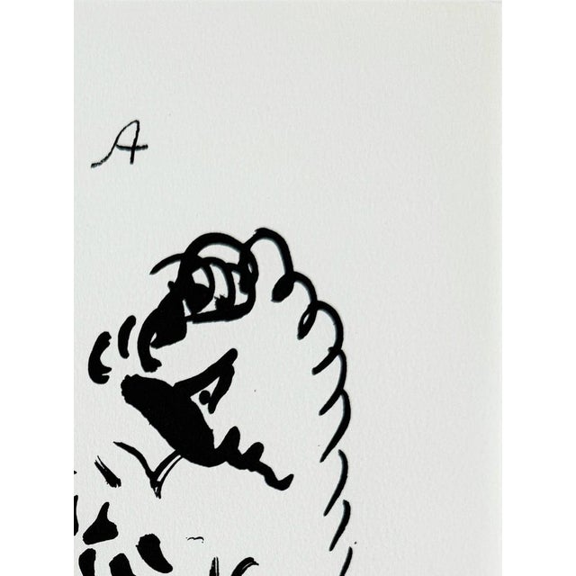 Marc Chagall, Hommage à San Lazzaro, 1975, Lithograph, in Flawless conditions. Designed 1970 to 1979