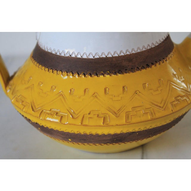 Mid 20th Century Italian Mid-Century Modern Ceramic Teapot or Coffee Pot For Sale - Image 12 of 14