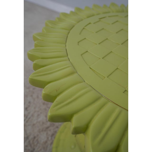 Mackenzie Childs 3 Piece Table & Chair Patio Set Chairish