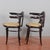 Black Antique Wooden Armchairs, Early 1900s, Set of 2 For Sale - Image 8 of 9