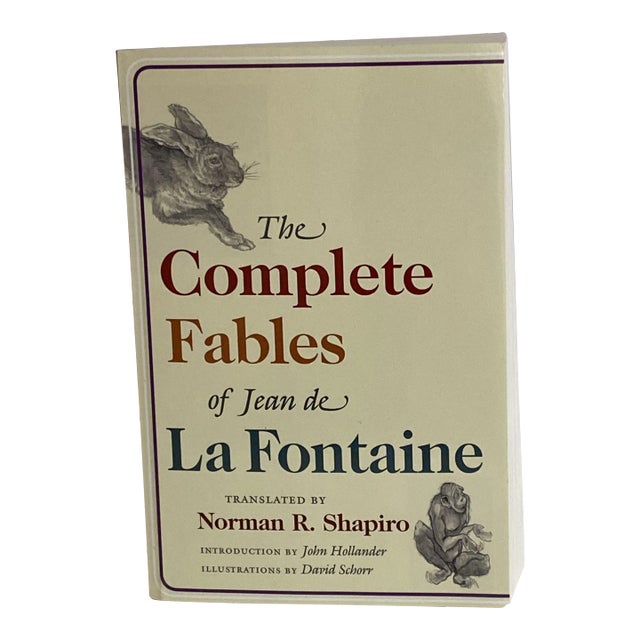 Complete Fables of Jean De La Fontaine - Floor Sample Book For Sale